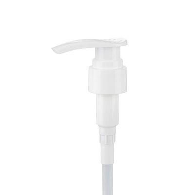 CE ประเภทปั๊มประปา เครื่องฉีด 4cc Output Ribbed Closure 28/410 ปั๊มโลชั่น สําหรับปั๊มสกรู